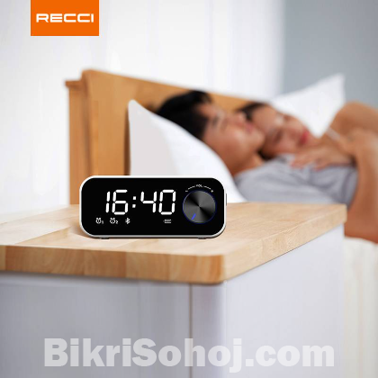 RECCI CLOCK WIRELESS SPEAKER